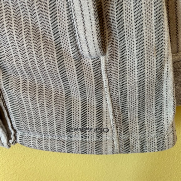 ExOfficio Jacket Women's Gray Snap Up Faux Fur Lined Fleece Lined Size Small - Picture 5 of 9